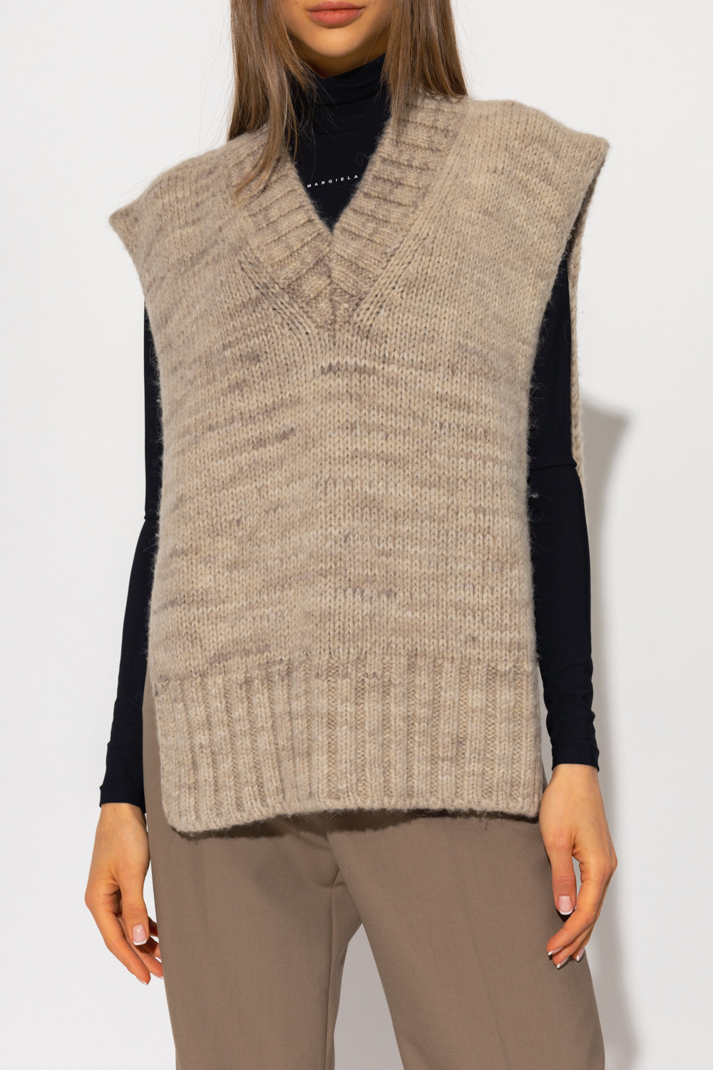 StclaircomoShops | Maison Margiela Wool vest | Women's Clothing